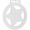 Медаль Steel Star, белая с логотипом в Москве заказать по выгодной цене в кибермаркете AvroraStore
