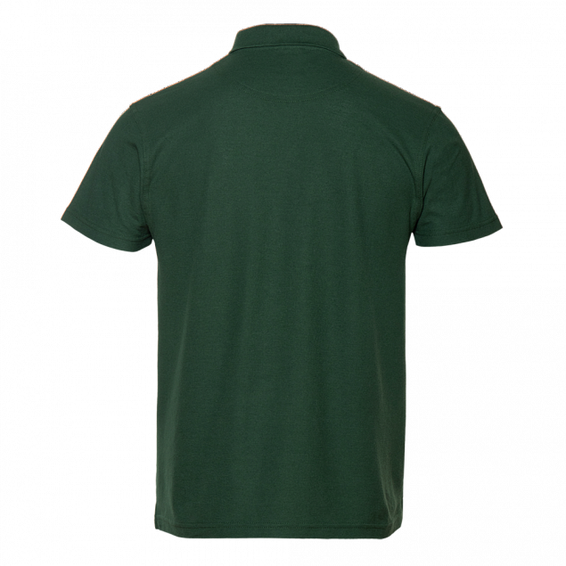 Рубашка поло Рубашка мужская 04 Тёмно-зелёный с логотипом в Москве заказать по выгодной цене в кибермаркете AvroraStore