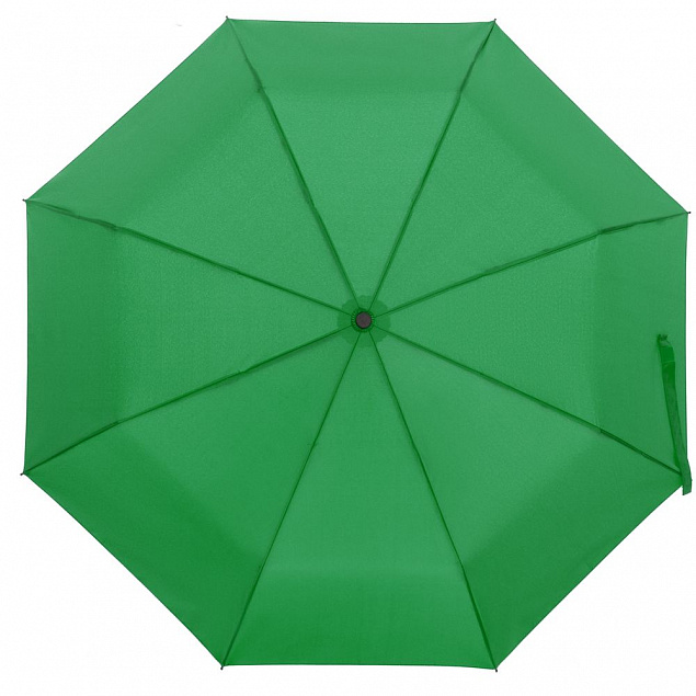 Зонт складной Monsoon, ярко-зеленый с логотипом в Москве заказать по выгодной цене в кибермаркете AvroraStore