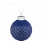 Елочный шар Queen, 8 см, синий с логотипом в Москве заказать по выгодной цене в кибермаркете AvroraStore