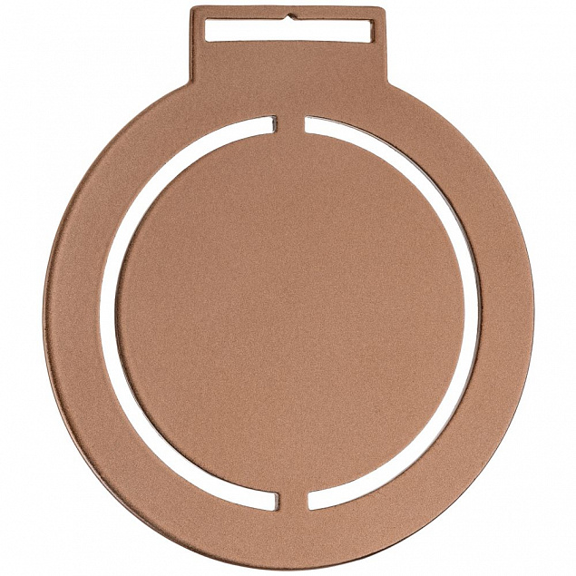 Медаль Steel Rond, бронзовая с логотипом в Москве заказать по выгодной цене в кибермаркете AvroraStore