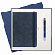 Подарочный набор Portobello/Nuba BtoBook синий (Ежедневник недат А5, Ручка) с логотипом в Москве заказать по выгодной цене в кибермаркете AvroraStore