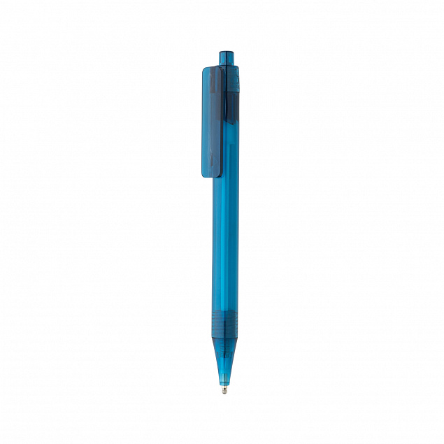 Ручка X8 из прозрачного rPET GRS с логотипом в Москве заказать по выгодной цене в кибермаркете AvroraStore
