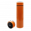Термос Reactor с датчиком температуры (оранжевый) с логотипом в Москве заказать по выгодной цене в кибермаркете AvroraStore