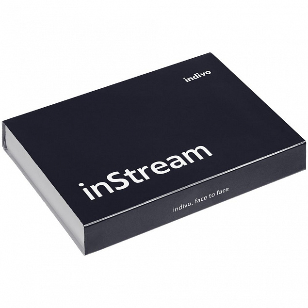 Чехол для карточек inStream, серый с логотипом в Москве заказать по выгодной цене в кибермаркете AvroraStore