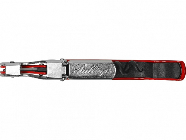 PULLTAPS BASIC FIRE RED/Нож сомелье Pulltap's Basic, красный с логотипом в Москве заказать по выгодной цене в кибермаркете AvroraStore