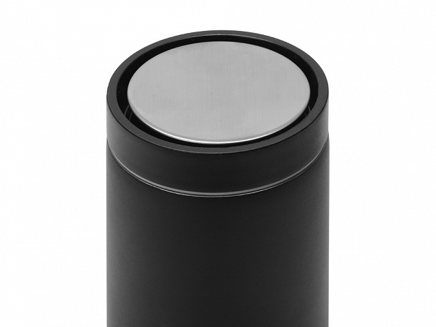 Вакуумная термокружка «Noble» с 360° крышкой-кнопкой, крафтовый тубус с логотипом в Москве заказать по выгодной цене в кибермаркете AvroraStore