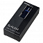 Флешка Uniscend Slalom, черная с синим, USB 3.0, 16 Гб с логотипом в Москве заказать по выгодной цене в кибермаркете AvroraStore