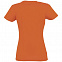 Футболка женская Imperial Women 190, оранжевая с логотипом в Москве заказать по выгодной цене в кибермаркете AvroraStore