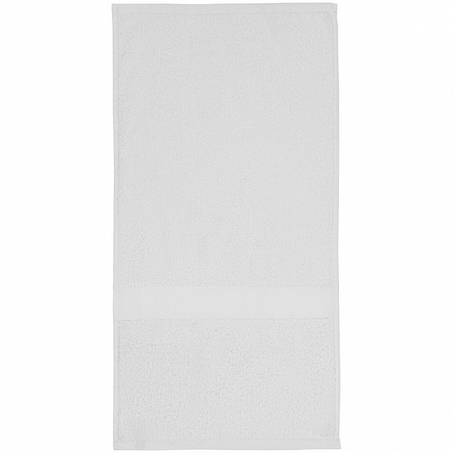 Полотенце Soft Me Light ver.2, малое, белое с логотипом в Москве заказать по выгодной цене в кибермаркете AvroraStore