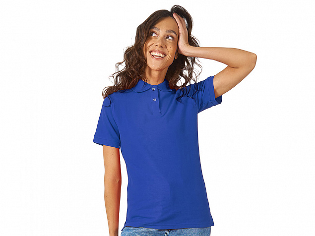 Рубашка поло «Boston 2.0» женская с логотипом в Москве заказать по выгодной цене в кибермаркете AvroraStore