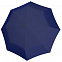 Складной зонт U.090, синий с логотипом в Москве заказать по выгодной цене в кибермаркете AvroraStore