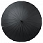 Зонт-трость Ella, черный с логотипом в Москве заказать по выгодной цене в кибермаркете AvroraStore