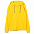Толстовка на молнии с капюшоном Unit Siverga, желтая с логотипом в Москве заказать по выгодной цене в кибермаркете AvroraStore