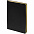 Ежедневник Nebraska Flex, недатированный, черный с золотистым с логотипом в Москве заказать по выгодной цене в кибермаркете AvroraStore