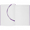 Ежедневник New Latte, недатированный, фиолетовый с логотипом в Москве заказать по выгодной цене в кибермаркете AvroraStore
