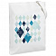 Холщовая сумка «Ромбы», белая с логотипом в Москве заказать по выгодной цене в кибермаркете AvroraStore