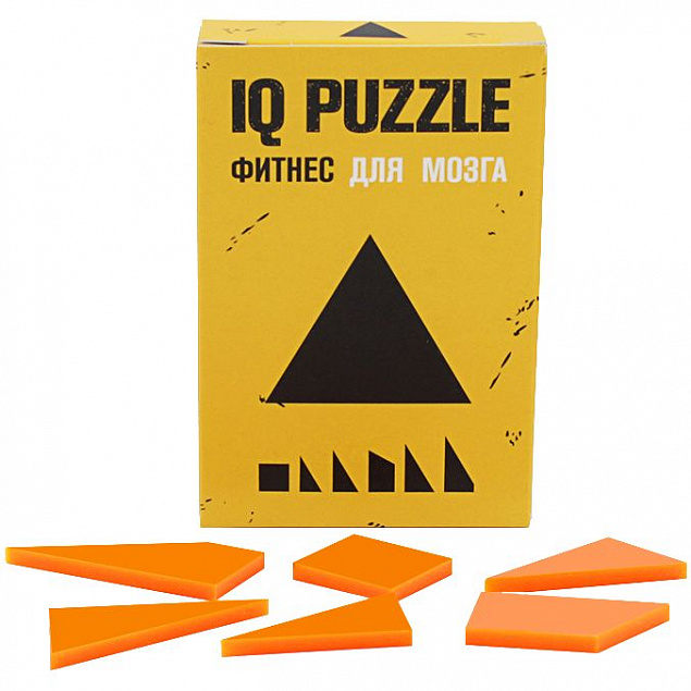 Головоломка IQ Puzzle Figures, треугольник с логотипом в Москве заказать по выгодной цене в кибермаркете AvroraStore