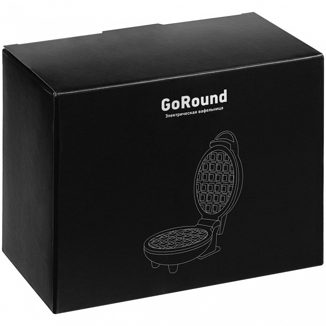 Электрическая вафельница GoRound, белая с логотипом в Москве заказать по выгодной цене в кибермаркете AvroraStore