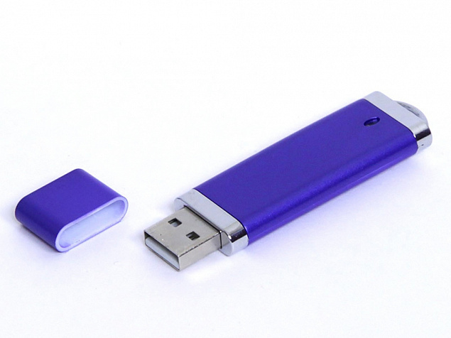 USB 3.0- флешка промо на 128 Гб прямоугольной классической формы с логотипом в Москве заказать по выгодной цене в кибермаркете AvroraStore