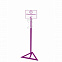 Стойка для дозатора Антисептика Poster А4, фиолетовая с логотипом в Москве заказать по выгодной цене в кибермаркете AvroraStore