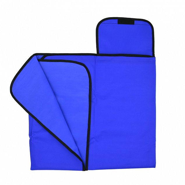 Плед для пикника Monaco - Синий HH с логотипом в Москве заказать по выгодной цене в кибермаркете AvroraStore