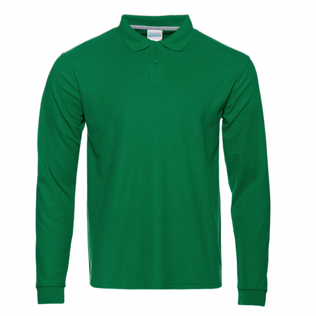 Рубашка поло Рубашка 104LS Зелёный с логотипом в Москве заказать по выгодной цене в кибермаркете AvroraStore