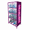 Стеллаж под 8 бутылок воды с рекламным полем, фиолетовый с логотипом в Москве заказать по выгодной цене в кибермаркете AvroraStore
