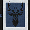 Плед North Colour, синий с логотипом в Москве заказать по выгодной цене в кибермаркете AvroraStore