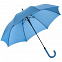 Зонт-трость Fashion, голубой с логотипом в Москве заказать по выгодной цене в кибермаркете AvroraStore