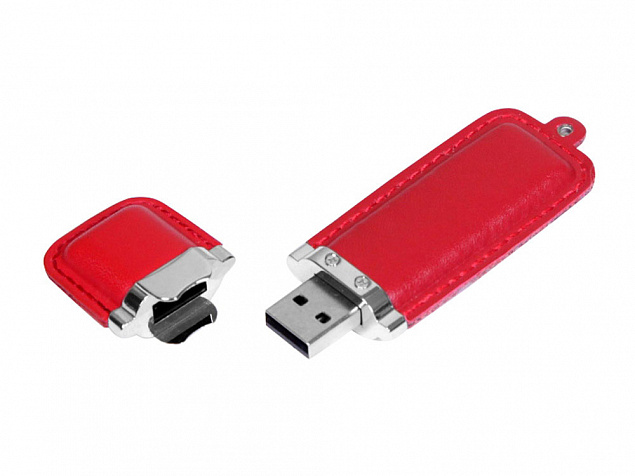 USB 3.0- флешка на 128 Гб классической прямоугольной формы с логотипом в Москве заказать по выгодной цене в кибермаркете AvroraStore