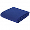 Флисовый плед Warm&Peace XL, ярко-синий с логотипом в Москве заказать по выгодной цене в кибермаркете AvroraStore