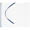 Блокнот Shall, синий, с белой бумагой с логотипом в Москве заказать по выгодной цене в кибермаркете AvroraStore