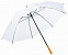 Зонт-трость RAINDROPS, белый с логотипом в Москве заказать по выгодной цене в кибермаркете AvroraStore