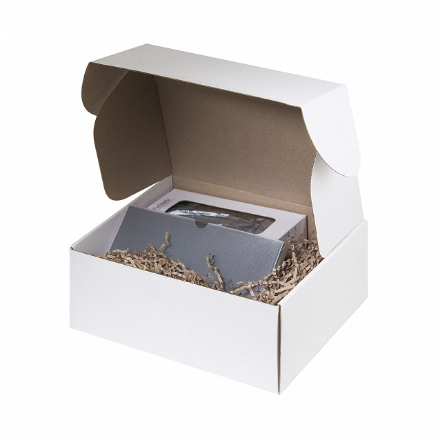 Подарочный набор Portobello серый в малой универсальной подарочной коробке (Термокружка, Ежедневник недат А5) с логотипом в Москве заказать по выгодной цене в кибермаркете AvroraStore