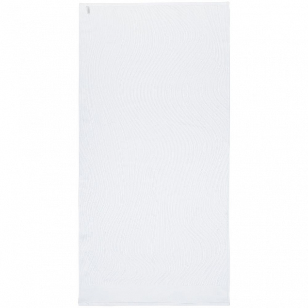 Полотенце New Wave, большое, белое с логотипом в Москве заказать по выгодной цене в кибермаркете AvroraStore