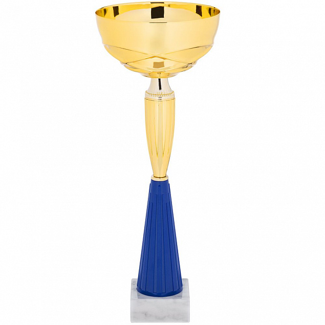 Кубок Kudos, малый, синий с логотипом в Москве заказать по выгодной цене в кибермаркете AvroraStore