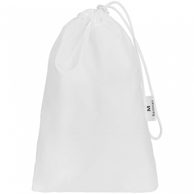 Дождевик Rainman Zip Pockets, белый с логотипом в Москве заказать по выгодной цене в кибермаркете AvroraStore