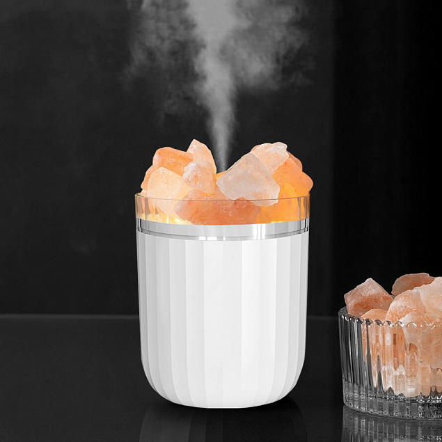 Увлажнитель-ароматизатор с кристаллами соли Crystal Fog с логотипом в Москве заказать по выгодной цене в кибермаркете AvroraStore