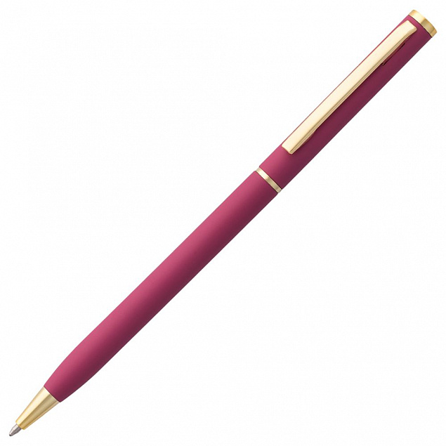 Ручка шариковая Hotel Gold, ver.2, розовая с логотипом в Москве заказать по выгодной цене в кибермаркете AvroraStore