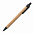 Ручка шариковая YARDEN, черный, натуральная пробка, пшеничная солома, ABS пластик, 13,7 см с логотипом в Москве заказать по выгодной цене в кибермаркете AvroraStore