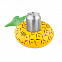 Надувной холдер для банки анана с логотипом в Москве заказать по выгодной цене в кибермаркете AvroraStore