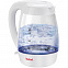 Чайник Glass Kettle, белый с логотипом в Москве заказать по выгодной цене в кибермаркете AvroraStore