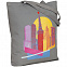 Холщовая сумка Moscow State of Mind, серая с логотипом в Москве заказать по выгодной цене в кибермаркете AvroraStore