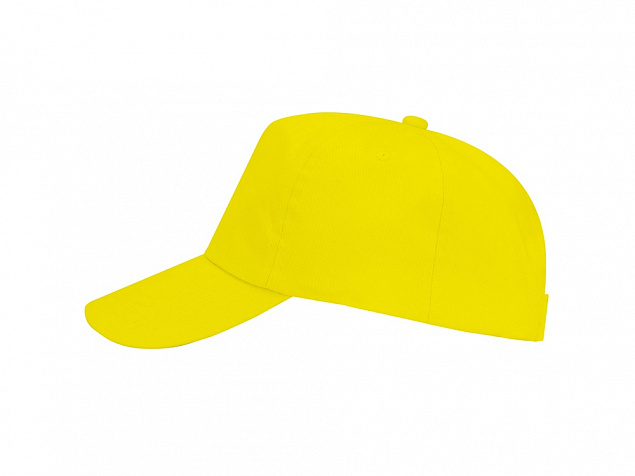 Бейсболка Uranus детская, желтый с логотипом в Москве заказать по выгодной цене в кибермаркете AvroraStore