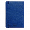 Ежедневник недатированный Boomer, А5,  синий ройал, кремовый блок, без обреза с логотипом в Москве заказать по выгодной цене в кибермаркете AvroraStore
