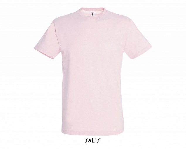 Фуфайка (футболка) REGENT мужская,Бледно-розовый XXS с логотипом в Москве заказать по выгодной цене в кибермаркете AvroraStore