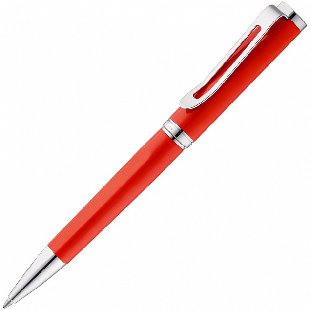 Ручка шариковая Phase, красная с логотипом в Москве заказать по выгодной цене в кибермаркете AvroraStore