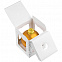 Елочный шар Gala Night Matt в коробке с тиснением, золотистый, 8 см с логотипом в Москве заказать по выгодной цене в кибермаркете AvroraStore