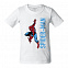 Футболка детская Spider-Man, белая с логотипом в Москве заказать по выгодной цене в кибермаркете AvroraStore